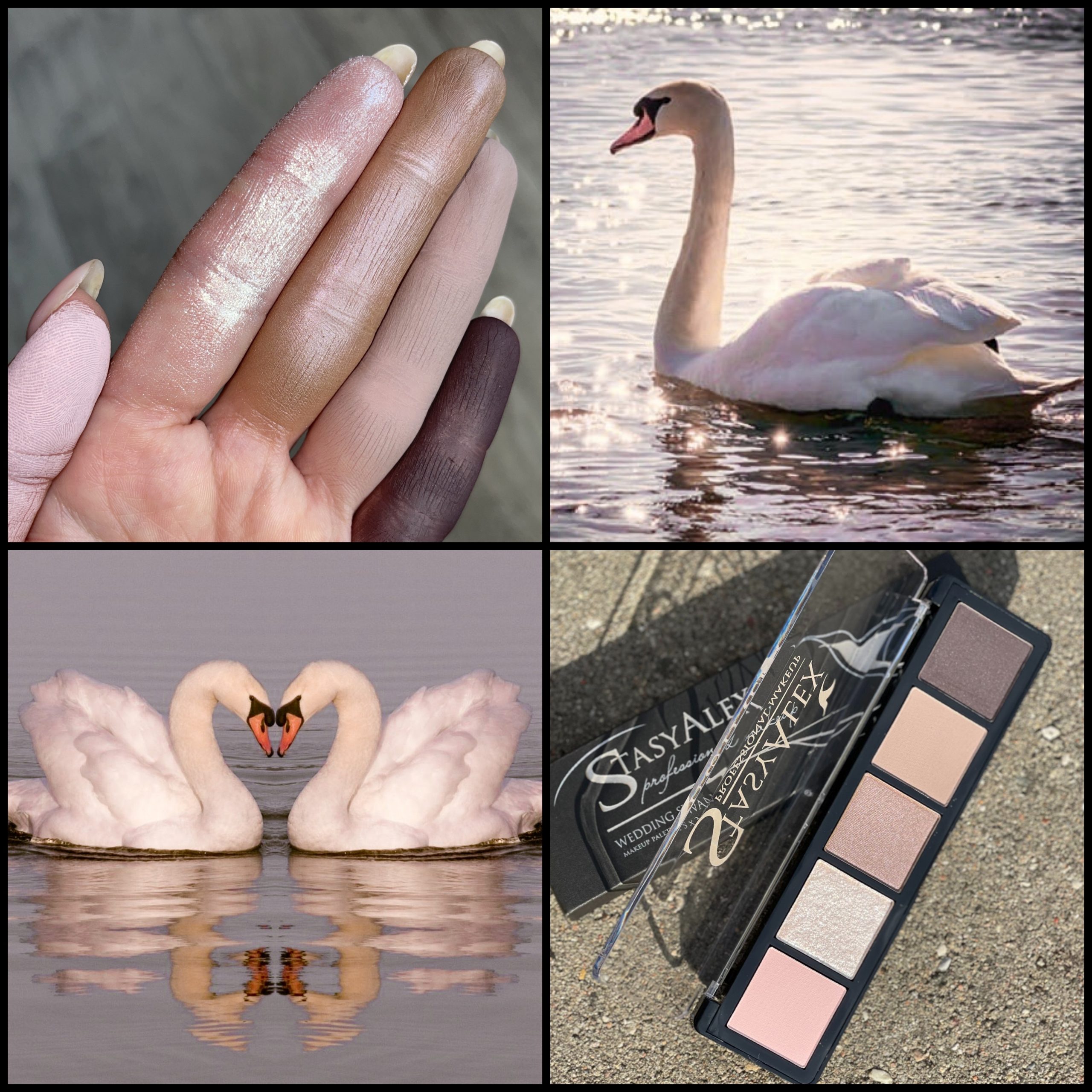 EYESHADOWS PALETTE E32 WEDDING SWAN